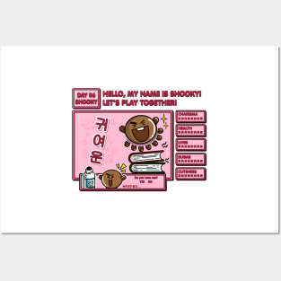 BT21- Shooky Game Style Posters and Art